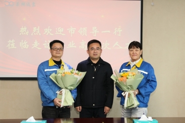 新春送暖 政企同心 | 平湖市辅导走访JDB电子纸业高档次人才、难题职工、劳动圭表